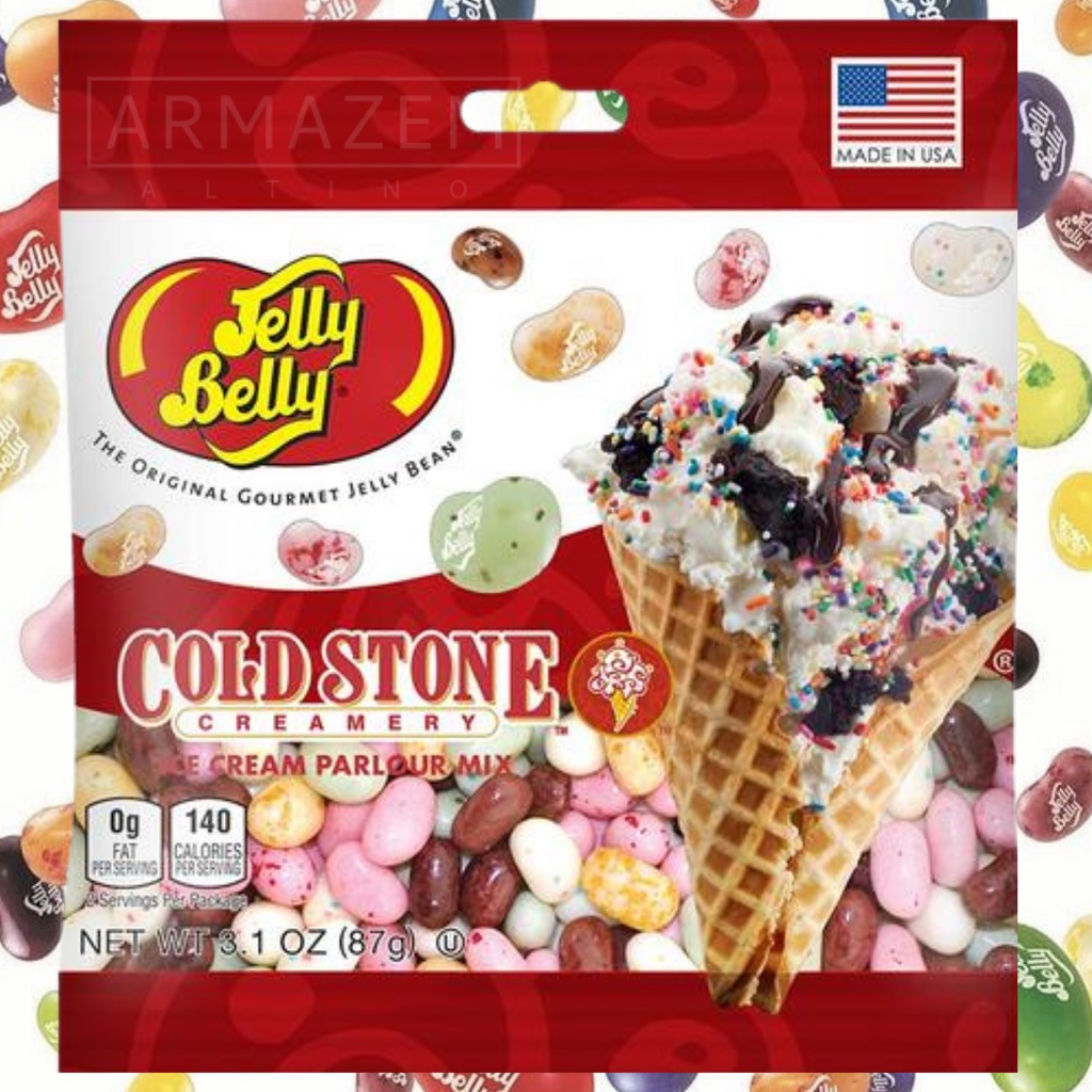 Jelly Belly Cold Stone Creamery Jelly Belly Sabores Sorvete Origem