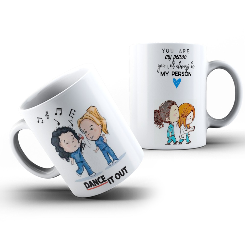 Caneca Personalizada Grey S Anatomy Dance It Out You Are My