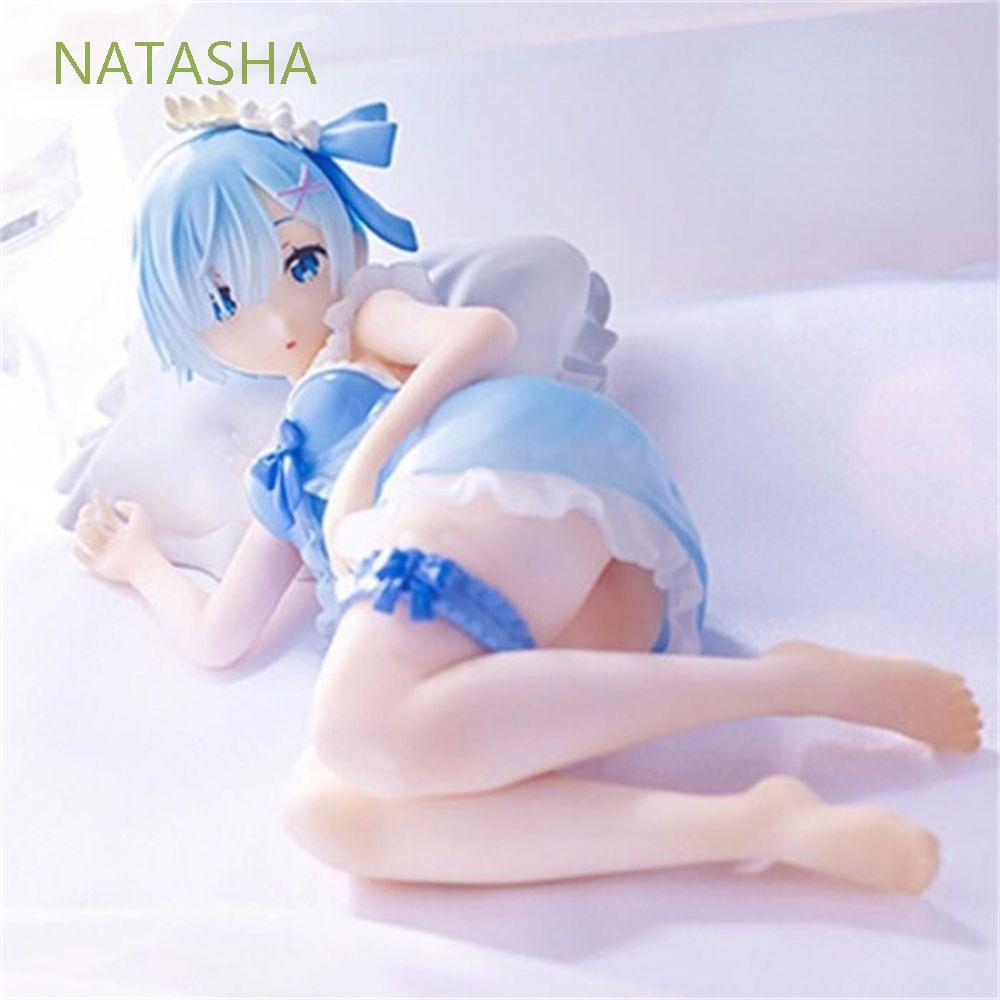 Brinquedos Modelo Natasha Anime Japon S Cole O Pvc Rem Dormir Figura A