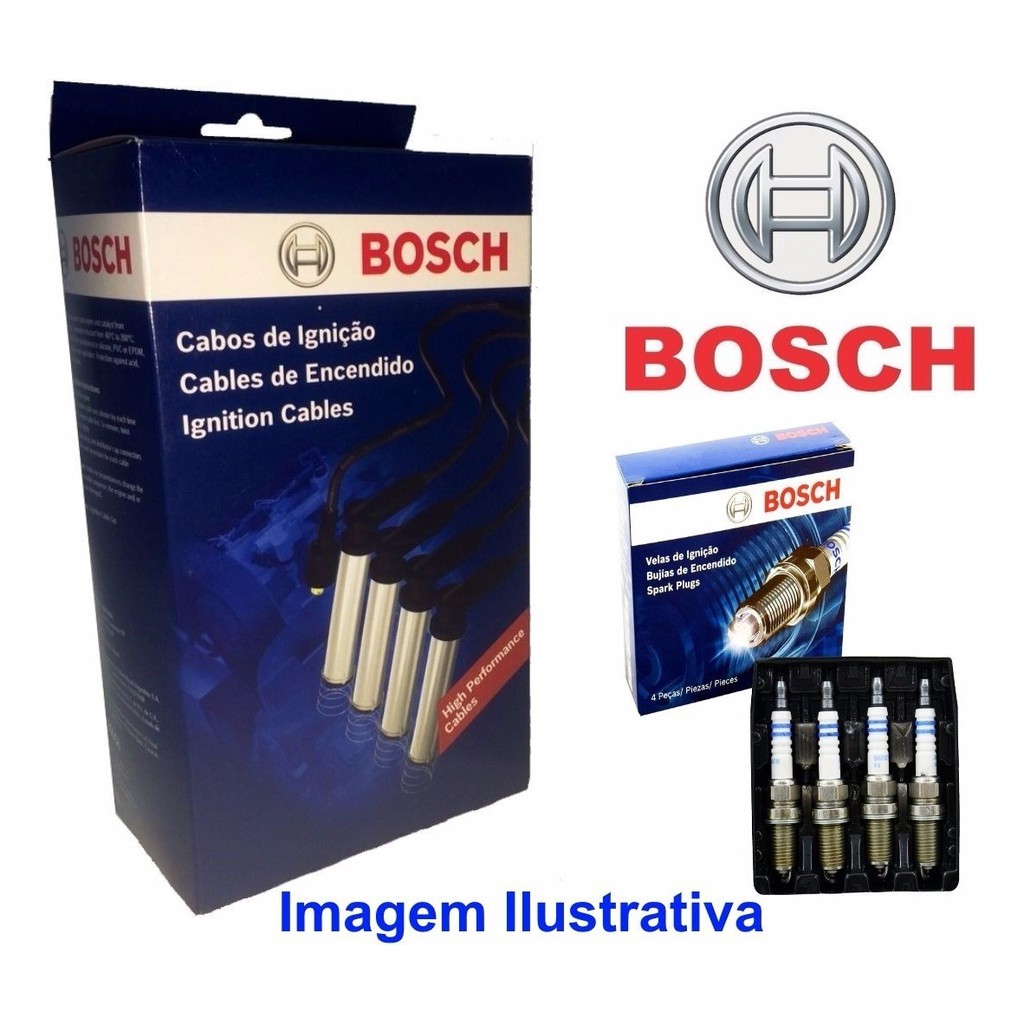 Cabo Vela Vela Bosch Vw Gol Parati Saveiro G3 G4 1 8 Flex Shopee Brasil