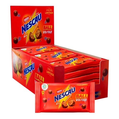 Chocolate Nescau Ball G Unidades Nestle Shopee Brasil