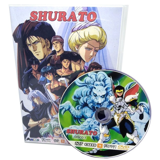 Box Dvd Tenkuu Senki Shurato Dublado Dual + Ovas