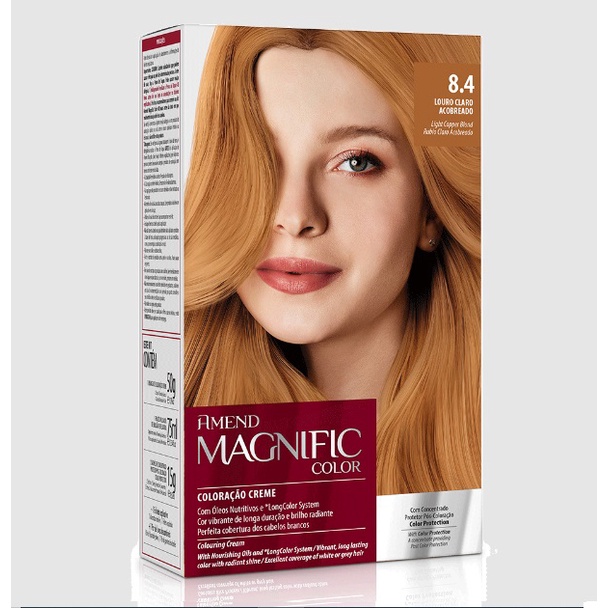 Kit Amend Magnific Color Louro Claro Acobreado Shopee Brasil