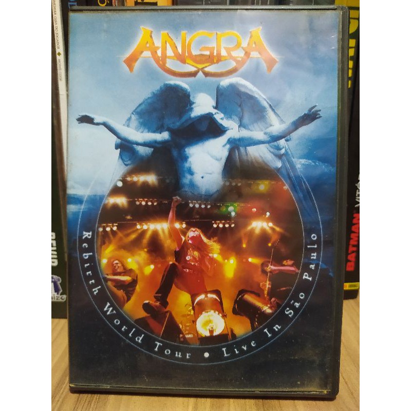 DVD Angra Rebirth World Tour Live in São Paulo Shopee Brasil