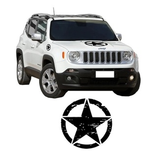 Kit 5 Adesivos Estrelas Militares Jeep Renegade Varias Cores Shopee