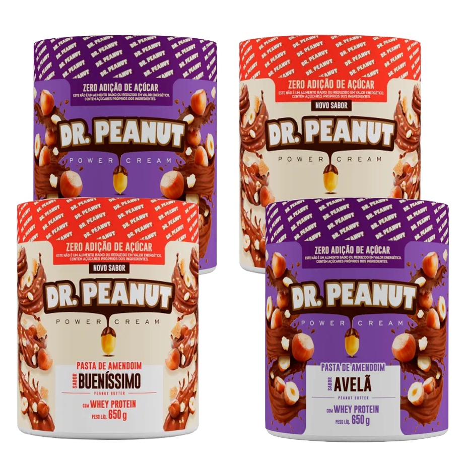 Pasta De Amendoim Whey G Dr Peanut Shopee Brasil