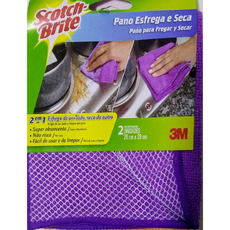 Pano Scotch Brite Esfrega E Seca Shopee Brasil