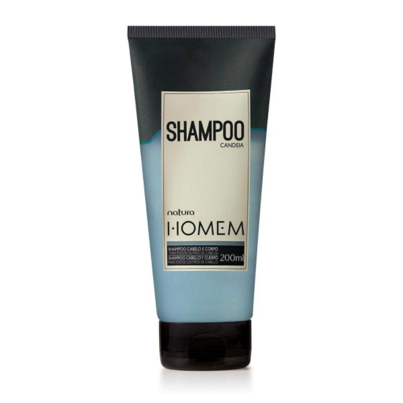 Shampoo Natura Homem 2 Em 1 Candeia 200ml Shopee Brasil