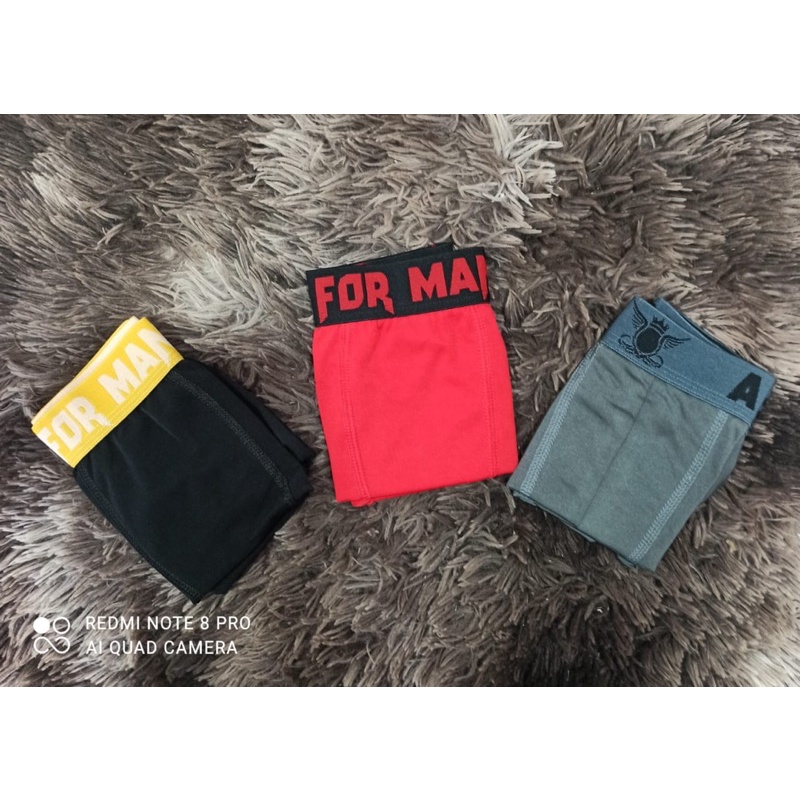 Kit Cuecas Box Microfibra Masculina Lisas Atacado Lingerie Shopee Brasil