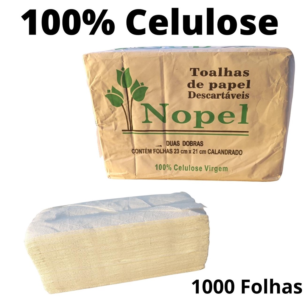 Papel Toalha Interfolha Celulose Folhas Shopee Brasil