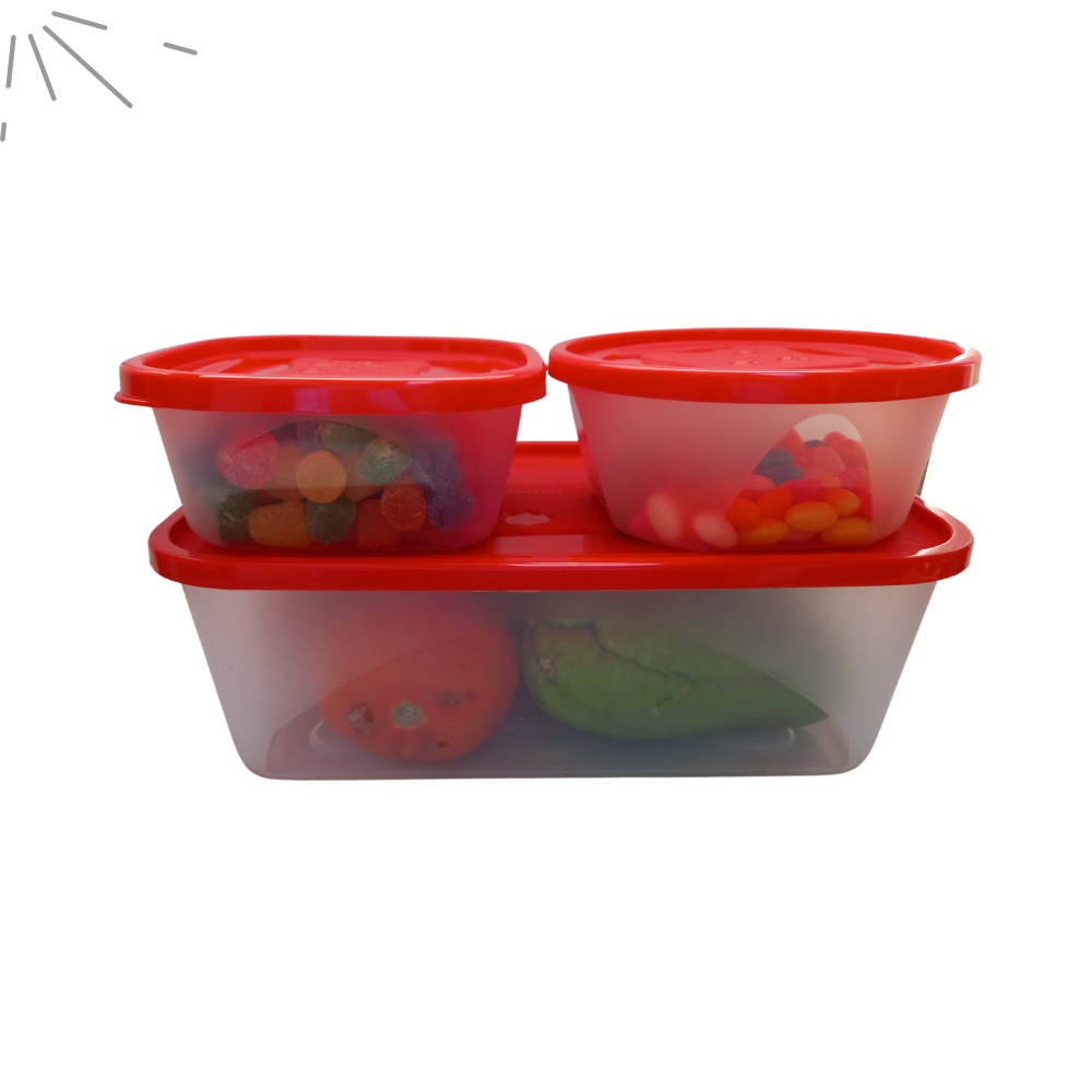 Kit Pote Plastico Mantimento Grande 3 6 Lt E 02 Peq Vermelho Shopee