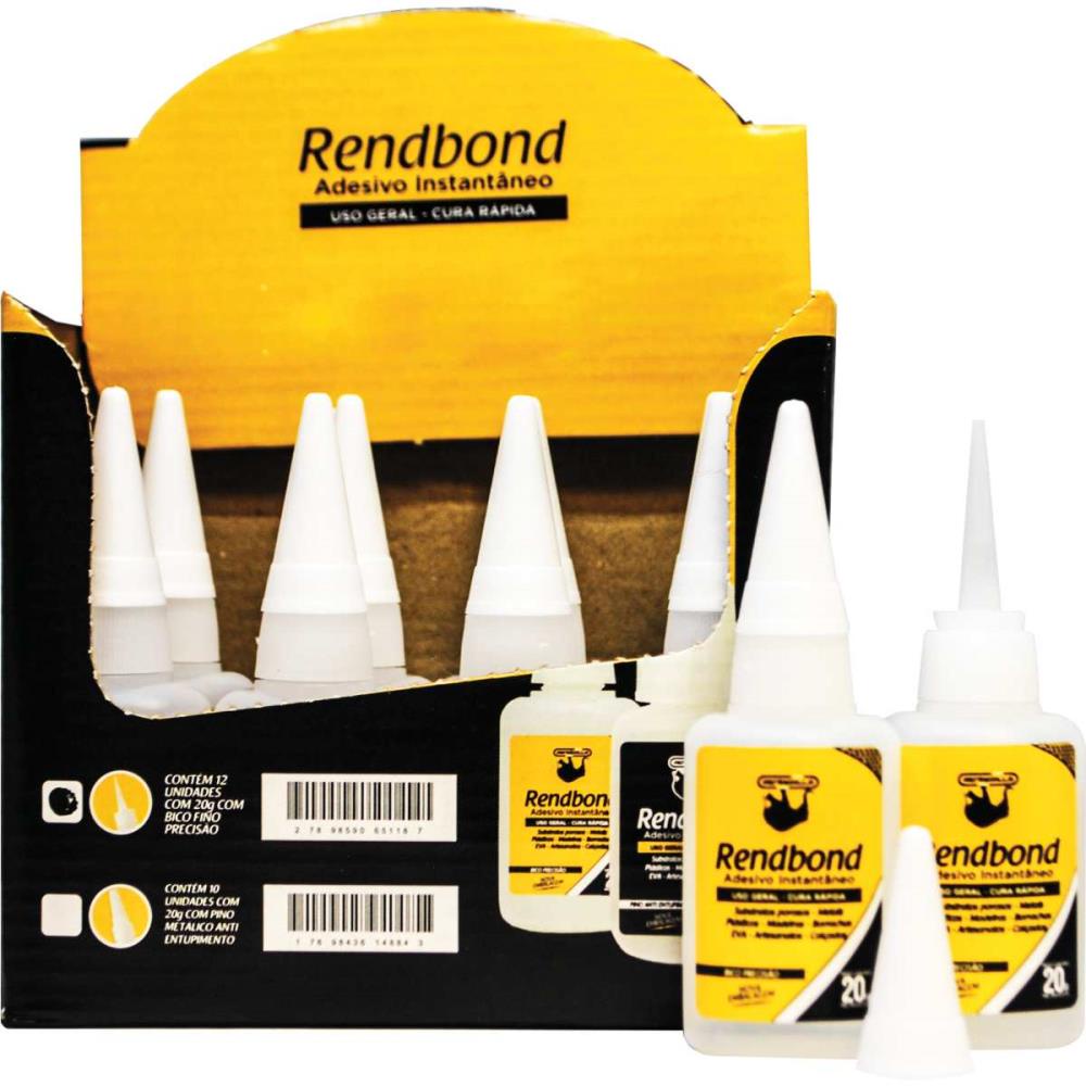 Cola De Alta Resistencia Rendbond 01 20grs Shopee Brasil