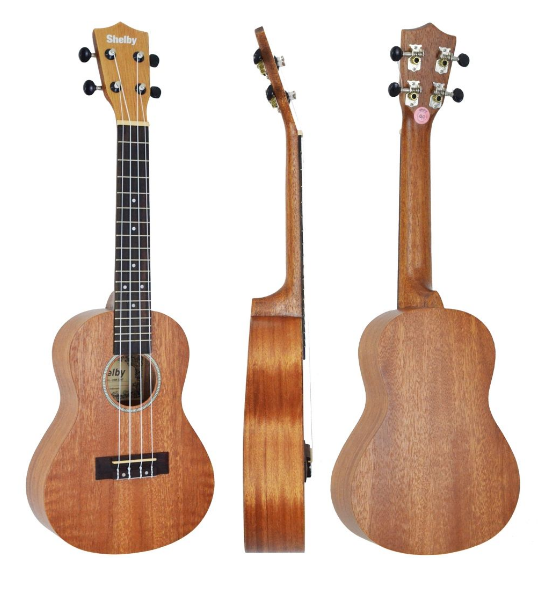 Ukulele Concert Acustico Shelby Mod Su M Stnt Shopee Brasil