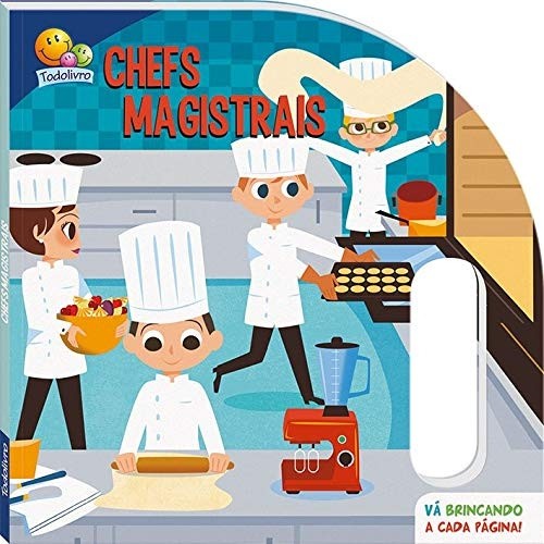 Livro Prontos Para A O Chefs Magistrais Cartonado Shopee Brasil