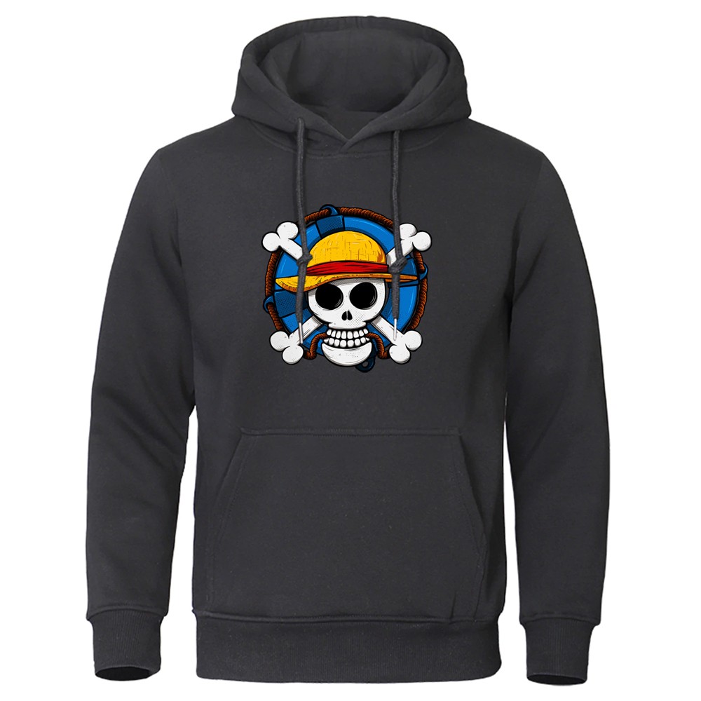 Moletom Canguru Unissex One Piece Anime Capuz Blusa De Frio Casaco