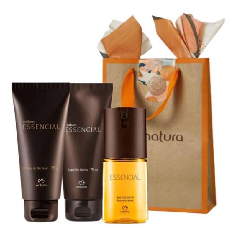 Kit Essencial Natura Dia Dos Pais Sacola Shopee Brasil