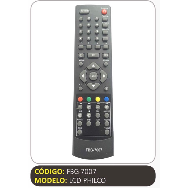 Controle Philco Controle Remoto Philco Controle Tv Philco Shopee Brasil