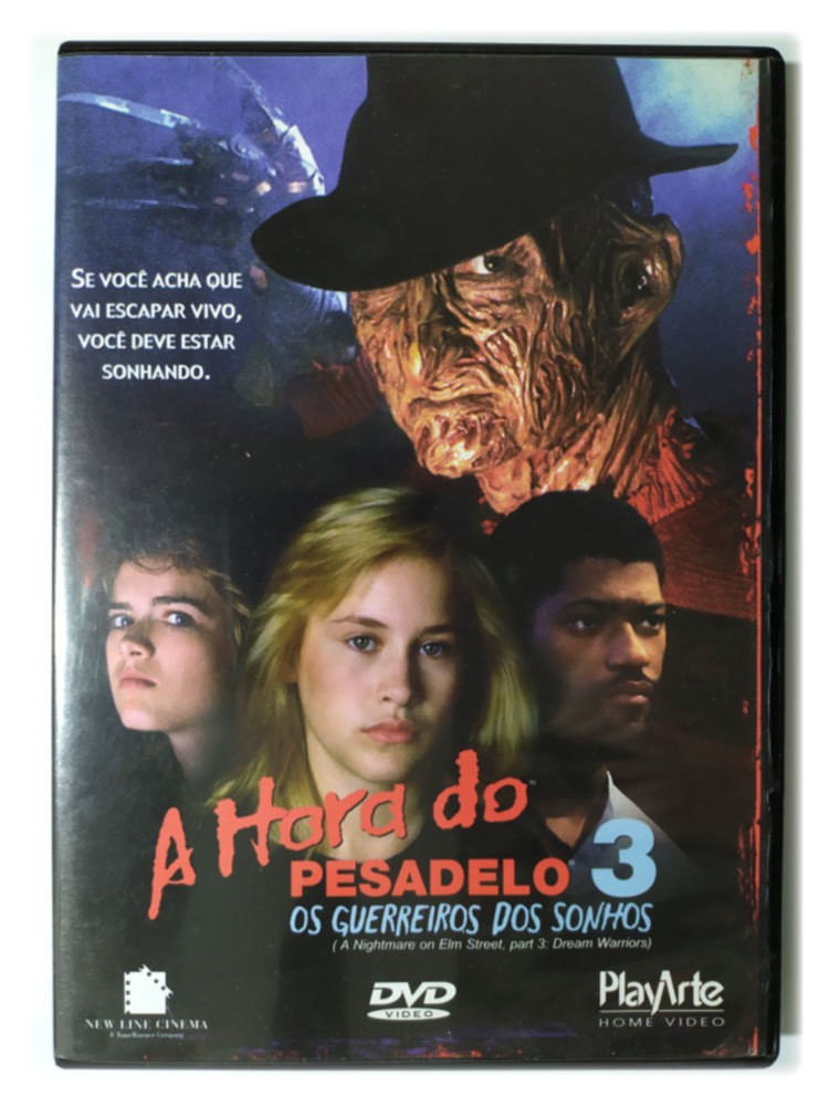 Dvd A Hora Do Pesadelo Os Guerreiros Dos Sonhos Wes Craven Shopee