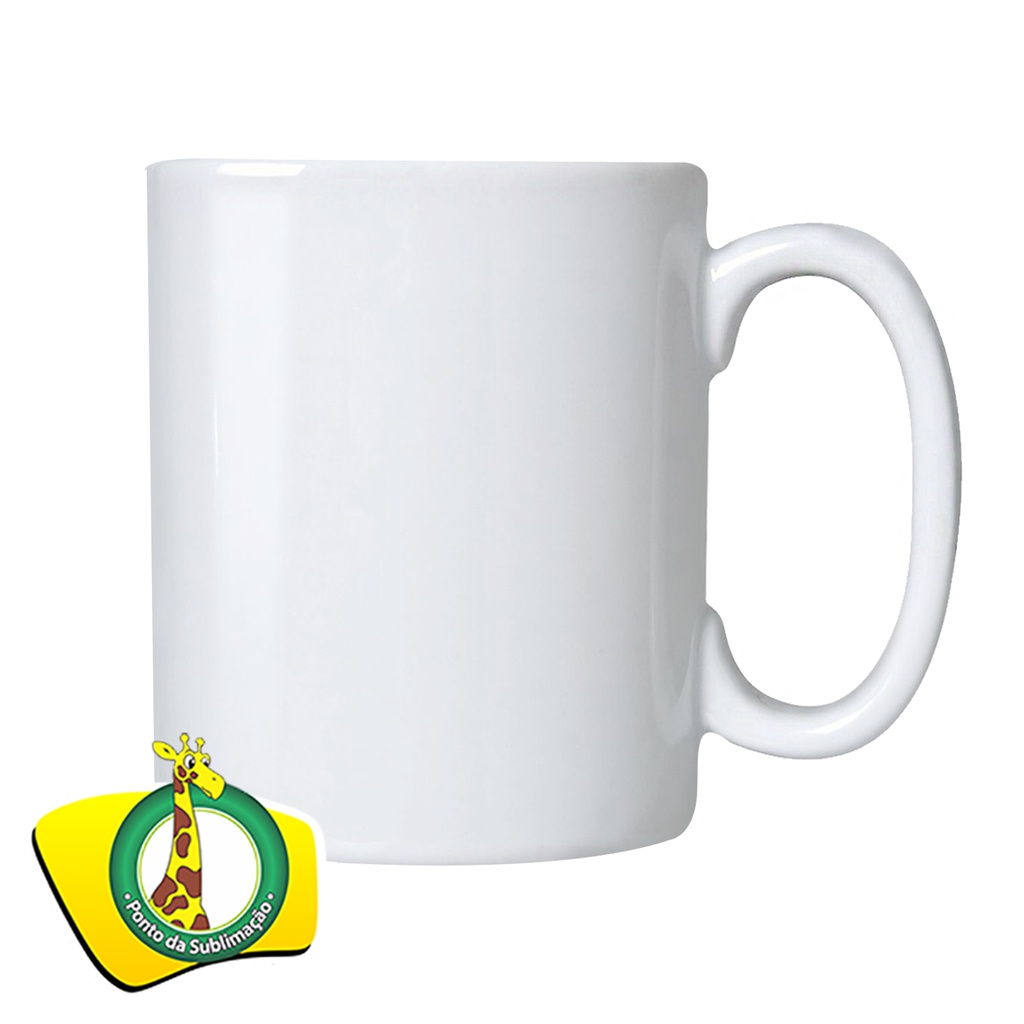 Caneca Branca Resinada Live Sub 325ml AAA 1 Unidade Shopee Brasil