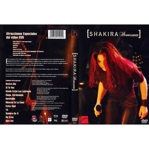 Shakira Mtv Unplugged Shopee Brasil