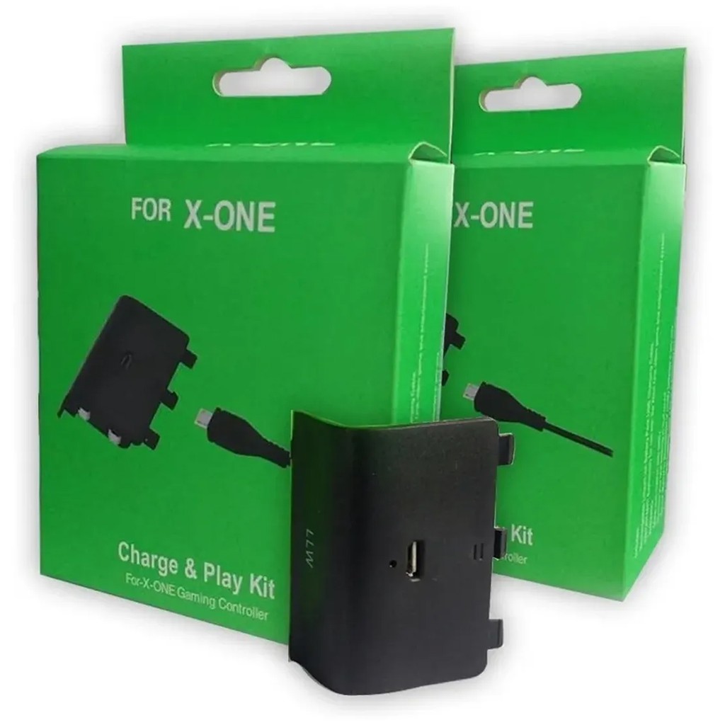 Kit Bateria E Cabo Carregador Xbox One Play And Charge Shopee Brasil