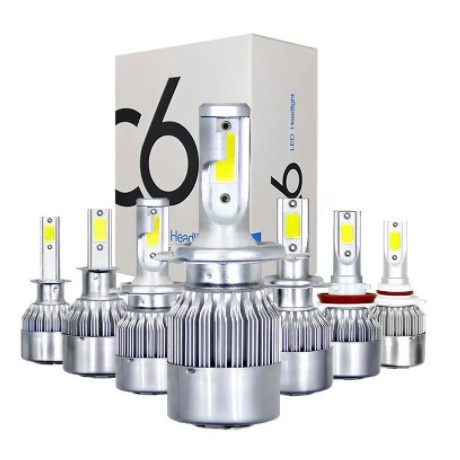 Par De Lampadas Super Led C H H H H H H H Hb Hb H Lm