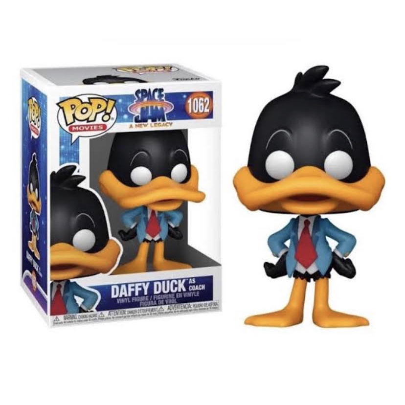 Funko Pop Brinquedo Boneco Anime Figura Colecionável Daffy Duck Space