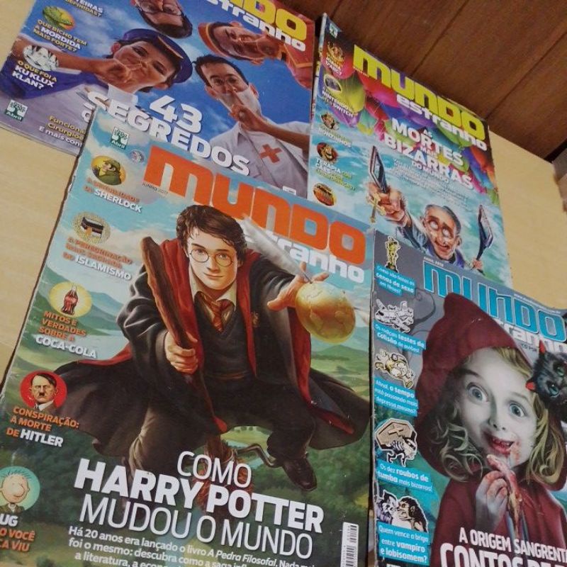 Revistas Mundo Estranho Revista A Origem Sangrenta Do Contos Fadas