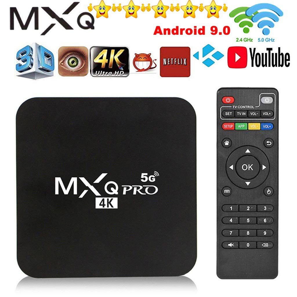 Tv Box Mxq Pro 16Gb Ram 256Gb Wifi Android 11 1 Smart Armazenamento 4