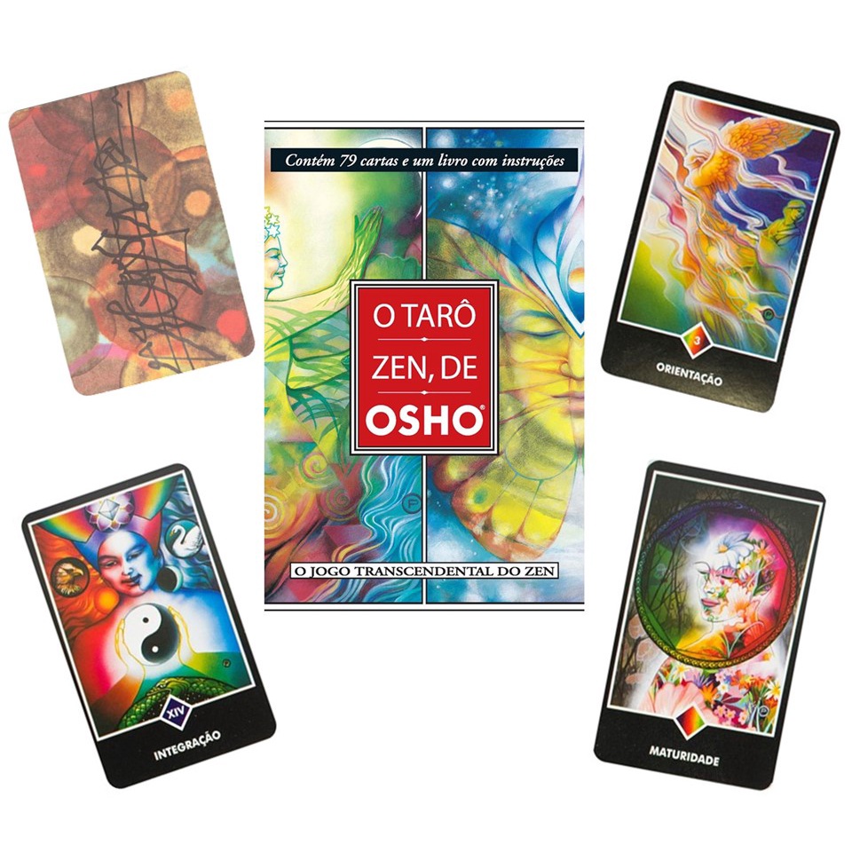 O Tar Zen De Osho Livro Cartas Shopee Brasil