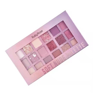 Paleta De Sombra Soft Nude Feels Ruby Rose Hb Shopee Brasil