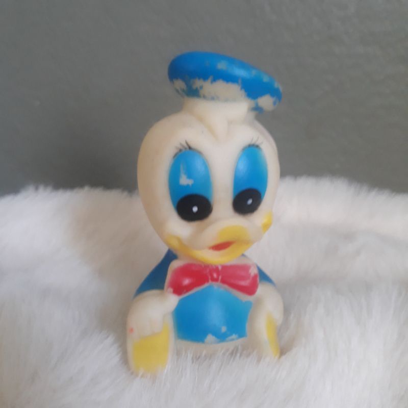 Pato Donald Brinquedo Antigo Vinil Shopee Brasil