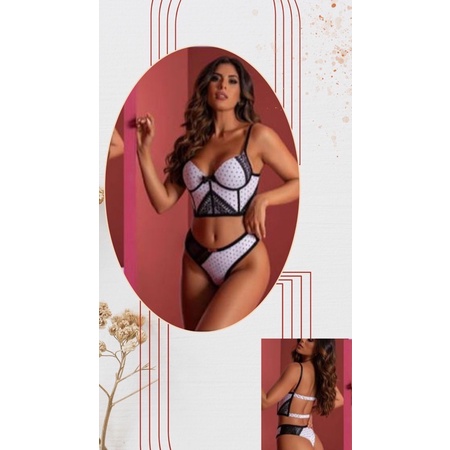 CONJUNTO LINGERIE ALICE Shopee Brasil
