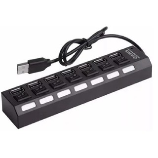 Hub Usb Portas Led C Chave Seletora Hi Speed Shopee Brasil