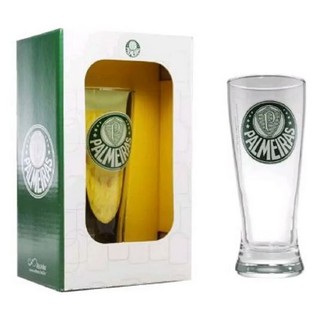 Copo Lager De Vidro Chopp Cerveja Palmeiras Ml Oficia E Licenciado