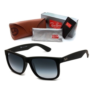 Culos De Sol Justin Masculino Cl Ssico Preto Ray Ban Promo O Shopee