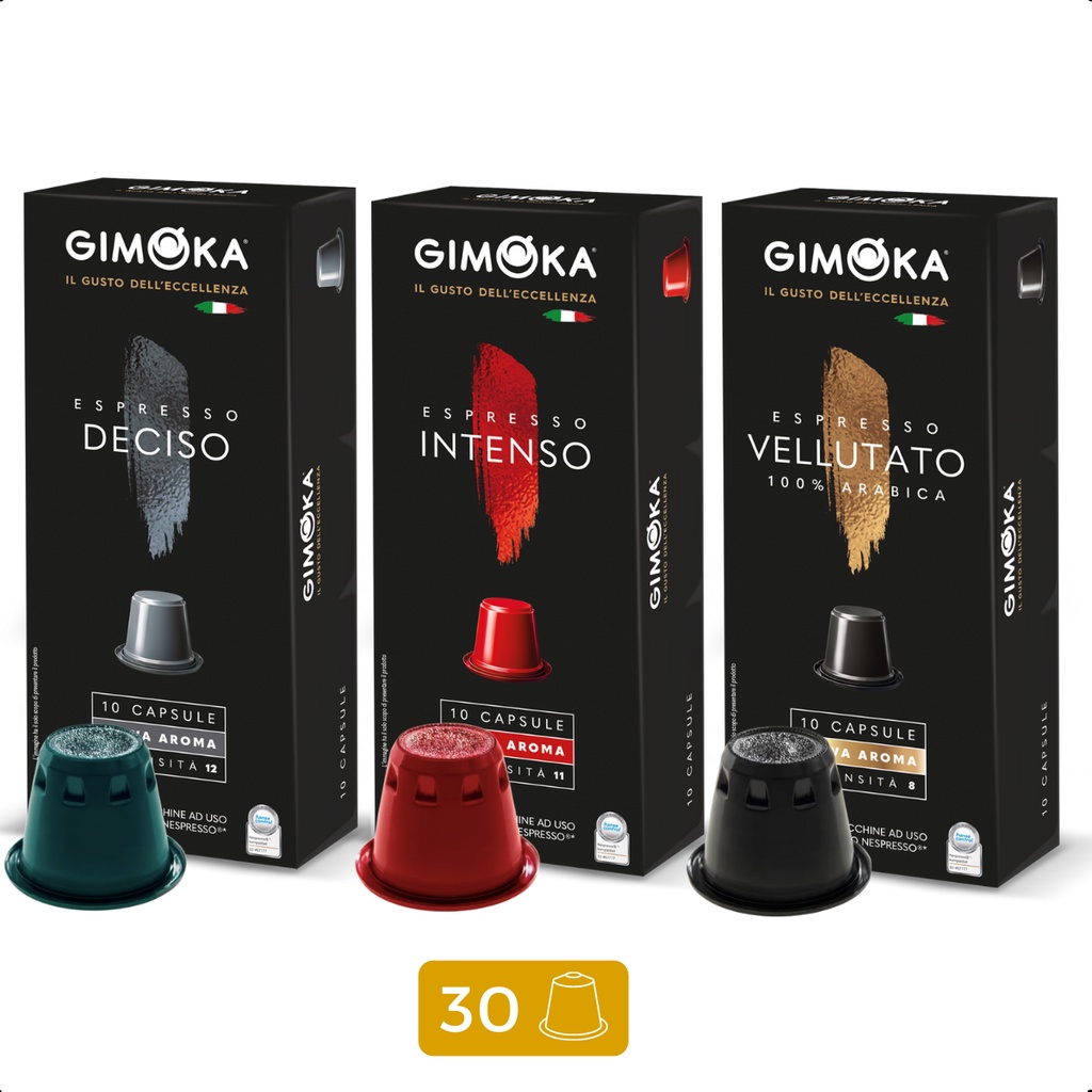 C Psulas De Caf Para Nespresso Gimoka Sabores Kit Shopee Brasil