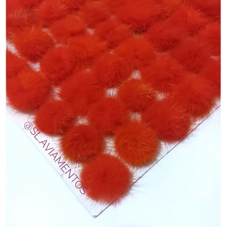 Pompom De Pelucia Para Colagem Pacote Unidades Shopee Brasil