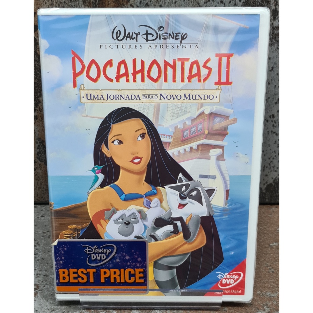 DVD Disney Pocahontas 2 Uma Jornada Para O Novo Mundo Lacrado