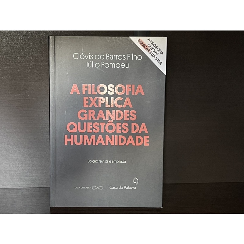 A filosofia explica grandes questões da humanidade Shopee Brasil