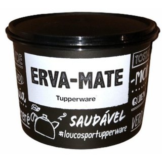 Tupperware Erva Mate Preto E Branco 2 4lts 600g Shopee Brasil