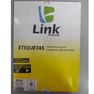 ETIQUETA AUTO ADESIVA PAPEL FORMATO CARTA LASER INK JET EMBALAGEM