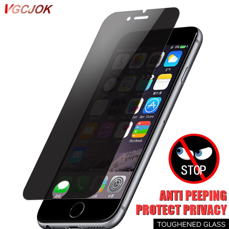 Película Protetora De Tela De Vidro Privacidade Para Iphone 11 Pro X Xs