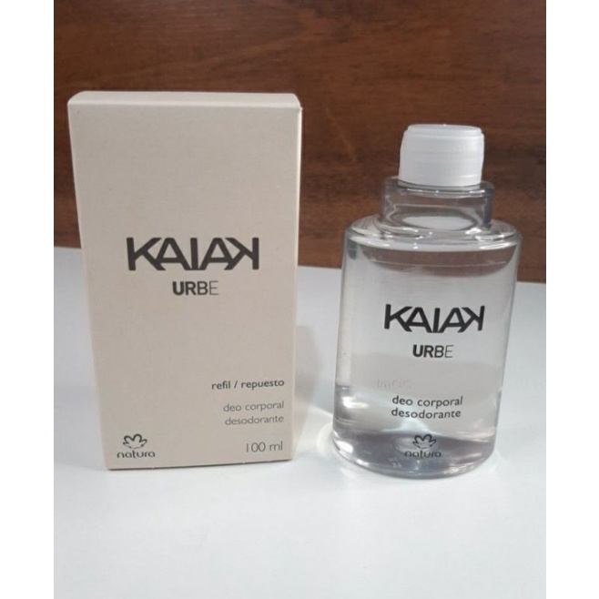 Refil Deo Corporal Kaiak Urbe 100ml Natura Shopee Brasil