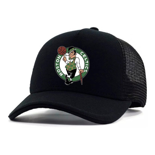 Boné Trucker Boston Celtics Basquete Nba Personalizado