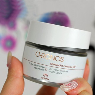 Gel Creme Antissinais Noite Ou Dia Natura Chronos G