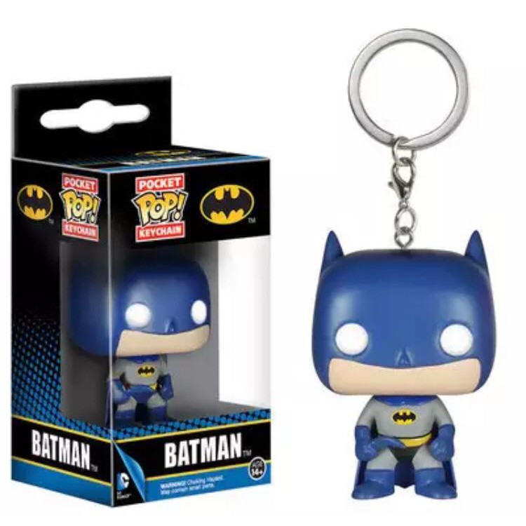 Chaveiro Funko Pop Pocket Keychain Batman Mulher Maravilha Wonder Woman