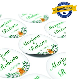 Etiquetas Rotulos Personzalizado Adesivo Fosco Brilho Branco X Cm