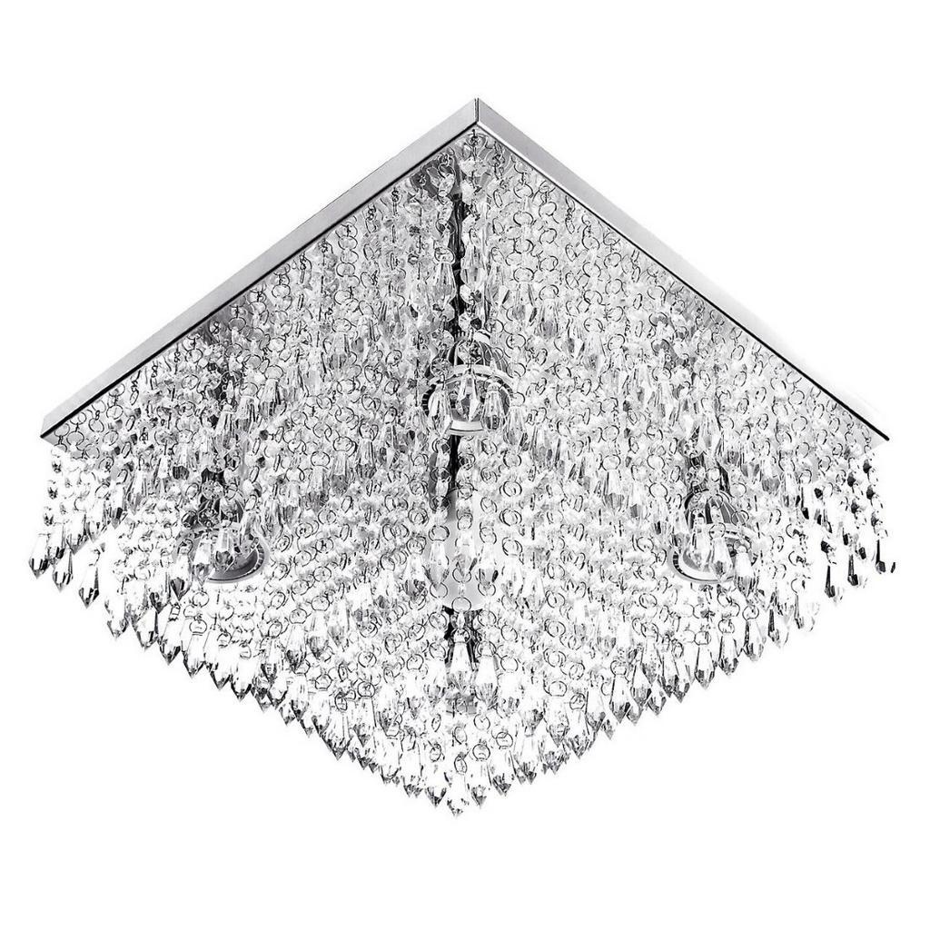 Lustre De Cristal Acrilico Dreamcrillic 40x40 Magnifico Shopee Brasil