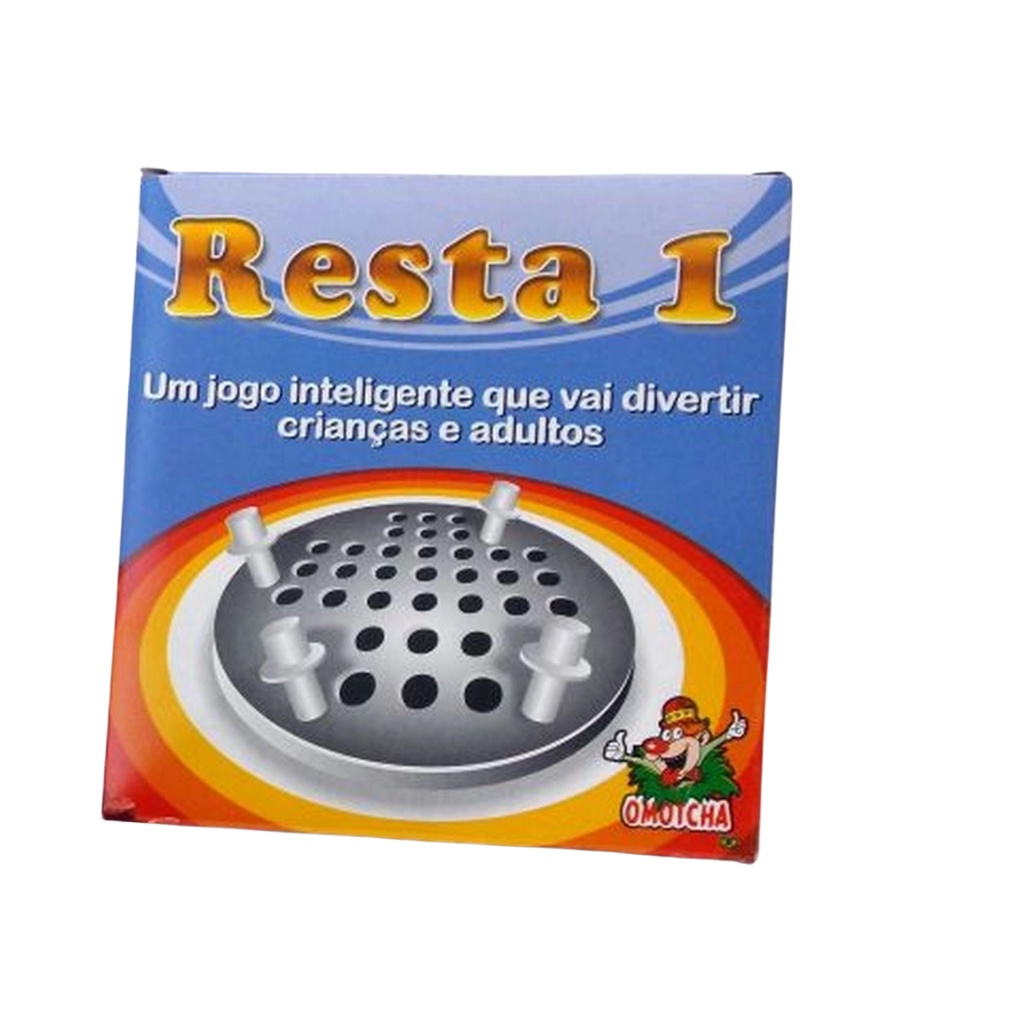 Jogo Educativo Resta 1 Diversão Garantida Shopee Brasil